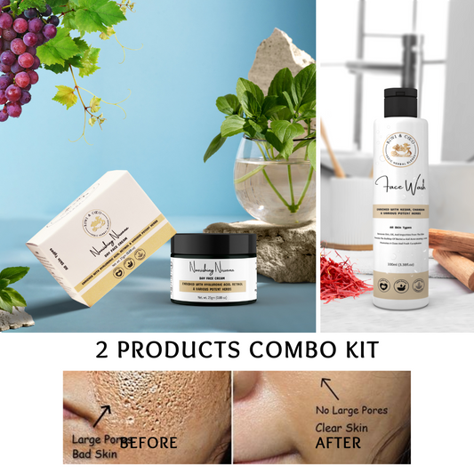 Open Pores & Dull Face Treatment Combo Kit