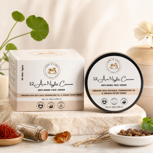 12 A.M Night Face Cream - Anti Aging Cream | All Skin Types